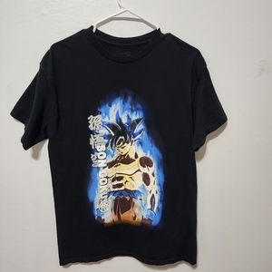 Son Goku Dragon Ball Z Black T Shirt Size Small